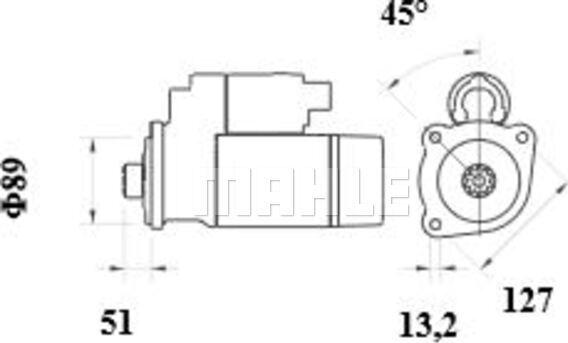 Wilmink Group WG2203395 - Motorino d'avviamento autozon.pro