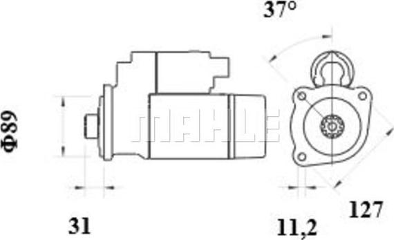 Wilmink Group WG2203390 - Motorino d'avviamento autozon.pro