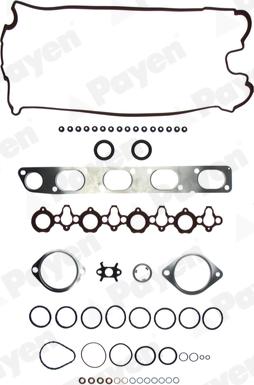 Wilmink Group WG2202352 - Kit guarnizioni, Testata autozon.pro