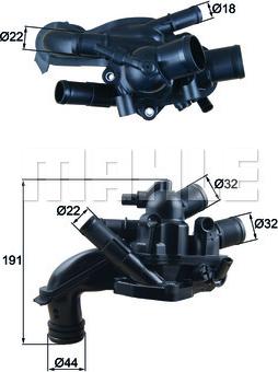 Wilmink Group WG2224827 - Termostato, Refrigerante autozon.pro