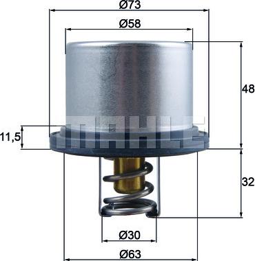 Wilmink Group WG2224773 - Termostato, Refrigerante autozon.pro