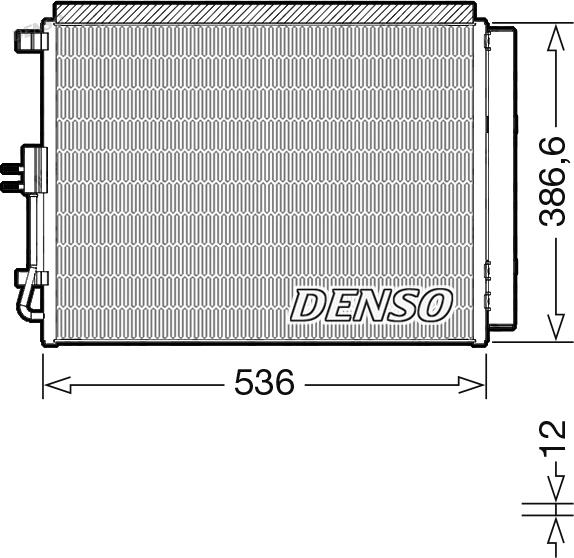 Wilmink Group WG2270550 - Condensatore, Climatizzatore autozon.pro