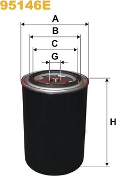 WIX Filters 95146E - Filtro carburante autozon.pro