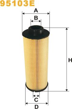 WIX Filters 95103E - Filtro carburante autozon.pro