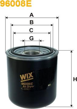 WIX Filters 96008E - Cartuccia essiccatore aria, Imp. aria compressa autozon.pro