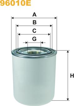 WIX Filters 96010E - Cartuccia essiccatore aria, Imp. aria compressa autozon.pro