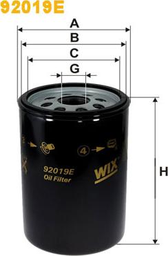 WIX Filters 92019E - Filtro olio autozon.pro