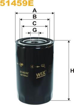 WIX Filters 51459E - Filtro olio autozon.pro