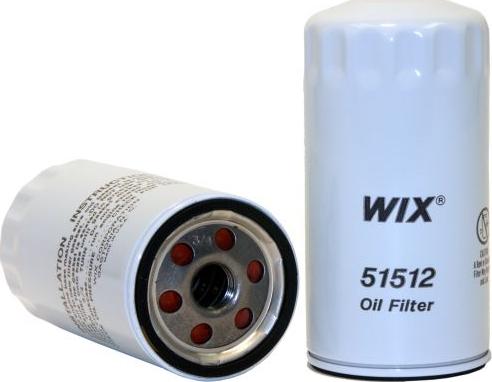 WIX Filters 51512 - Filtro olio autozon.pro