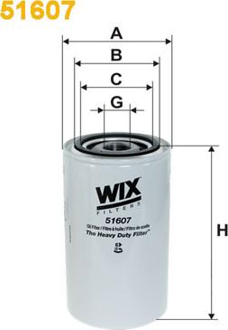 WIX Filters 51607 - Filtro olio autozon.pro