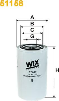 WIX Filters 51158 - Filtro olio autozon.pro