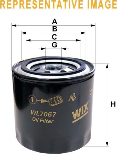 WIX Filters 51825E - Filtro olio autozon.pro