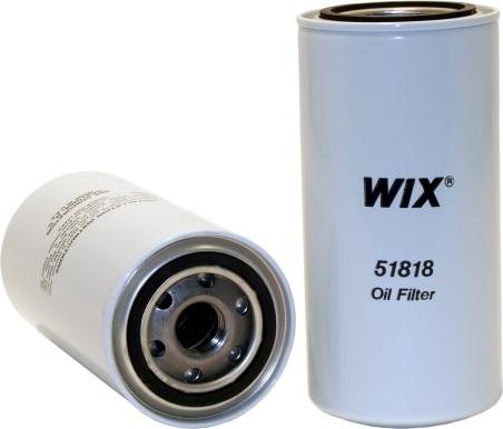 WIX Filters 51818 - Filtro, Sistema idraulico di lavoro autozon.pro