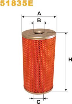 WIX Filters 51835E - Filtro olio autozon.pro