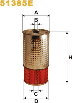 WIX Filters 51385E - Filtro olio autozon.pro