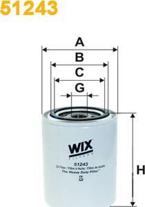 WIX Filters 51243 - Filtro olio autozon.pro