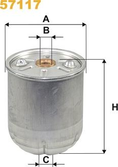 WIX Filters 57117 - Filtro olio autozon.pro