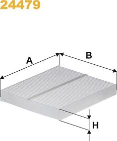 WIX Filters 24479 - Filtro, Aria abitacolo autozon.pro