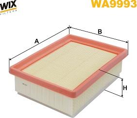 WIX Filters WA9993 - Filtro aria autozon.pro