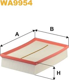 WIX Filters WA9954 - Filtro aria autozon.pro