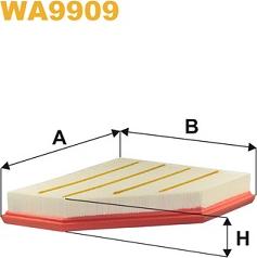 WIX Filters WA9909 - Filtro aria autozon.pro