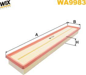 WIX Filters WA9983 - Filtro aria autozon.pro