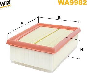 WIX Filters WA9982 - Filtro aria autozon.pro