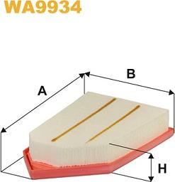 WIX Filters WA9934 - Filtro aria autozon.pro