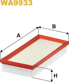 WIX Filters WA9933 - Filtro aria autozon.pro