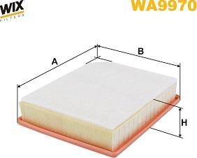 WIX Filters WA9970 - Filtro aria autozon.pro