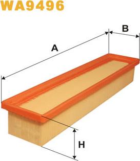 WIX Filters WA9496 - Filtro aria autozon.pro