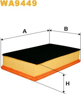 WIX Filters WA9449 - Filtro aria autozon.pro