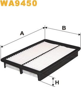 WIX Filters WA9450 - Filtro aria autozon.pro