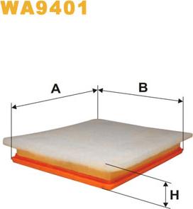 WIX Filters WA9401 - Filtro aria autozon.pro