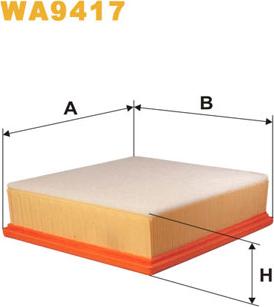 WIX Filters WA9417 - Filtro aria autozon.pro