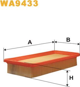 WIX Filters WA9433 - Filtro aria autozon.pro