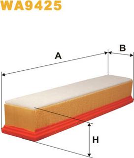 WIX Filters WA9425 - Filtro aria autozon.pro