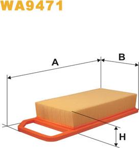 WIX Filters WA9471 - Filtro aria autozon.pro