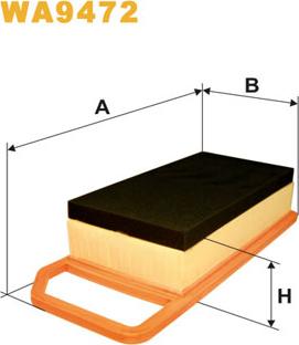 WIX Filters WA9472 - Filtro aria autozon.pro