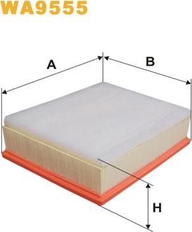 WIX Filters WA9555 - Filtro aria autozon.pro