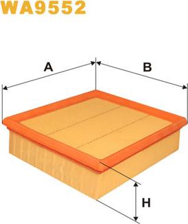 WIX Filters WA9552 - Filtro aria autozon.pro