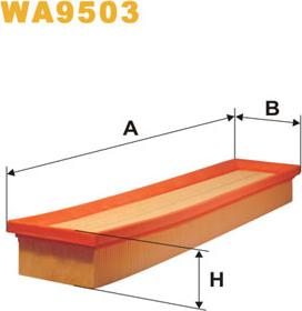 WIX Filters WA9503 - Filtro aria autozon.pro