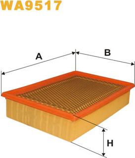 WIX Filters WA9517 - Filtro aria autozon.pro