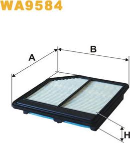 WIX Filters WA9584 - Filtro aria autozon.pro