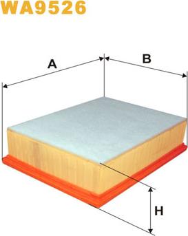 WIX Filters WA9526 - Filtro aria autozon.pro