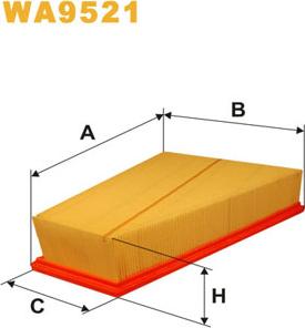 WIX Filters WA9521 - Filtro aria autozon.pro