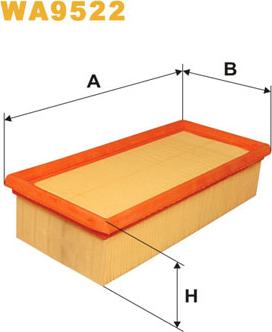 WIX Filters WA9522 - Filtro aria autozon.pro
