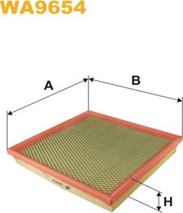 WIX Filters WA9654 - Filtro aria autozon.pro