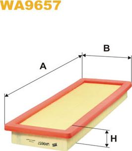 WIX Filters WA9657 - Filtro aria autozon.pro