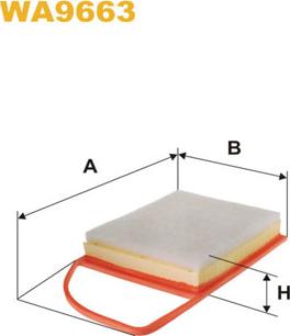 WIX Filters WA9663 - Filtro aria autozon.pro